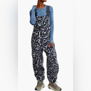 FP Movement Hit the Slopes Fleece Overalls SIZE: XS NWOT